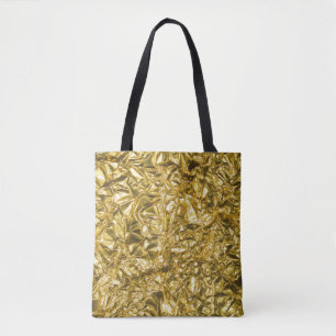 Golden Bling Tote Bag