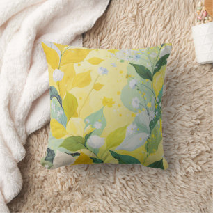 Golden Bloom Cushion