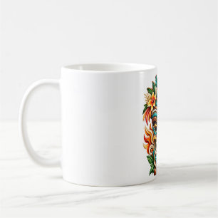 Golden Bloom Sentinel Coffee Mug