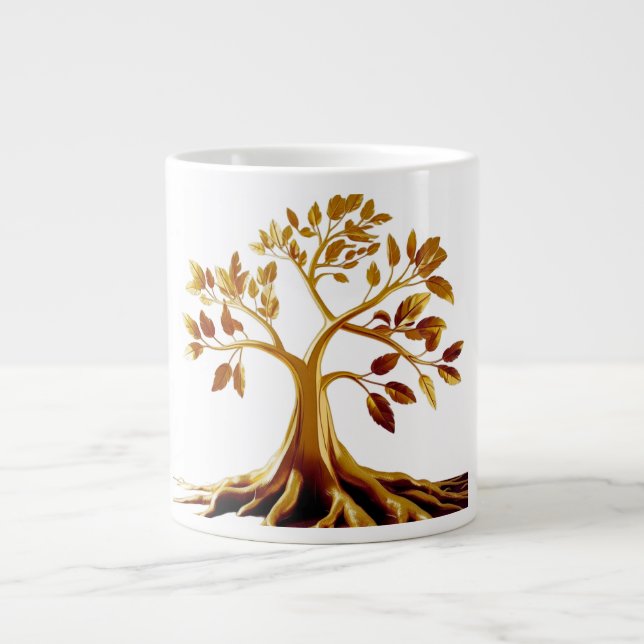 Golden Bloom Speciality Mug (Front)