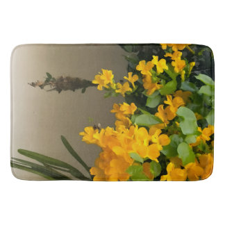Golden Blossom Beauty Bath Mat