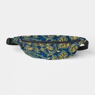 Golden Blossom Elegance Bum Bags