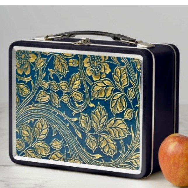 Golden Blossom Elegance Metal Box (Creator Uploaded)