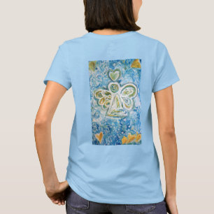 Golden Blue Angel T-shirt (Back)