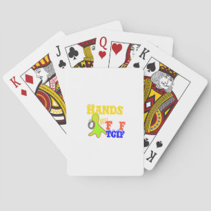 Golden Boo! Girly TGIF Thanks God Its Friday Hakun Playing Cards