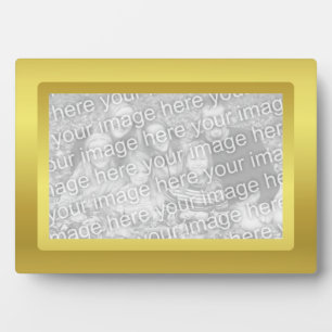 Golden Border Plaque