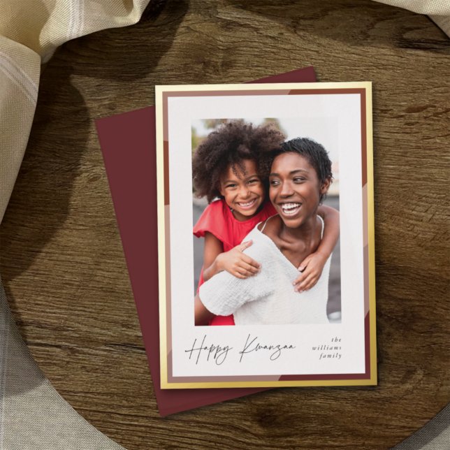 Golden Border | Vertical Photo Kwanzaa (Creator Uploaded)