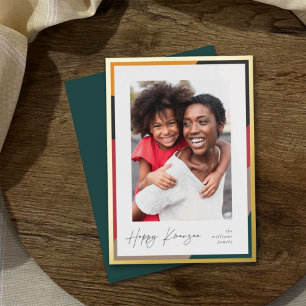 Golden Border   Vertical Photo Kwanzaa