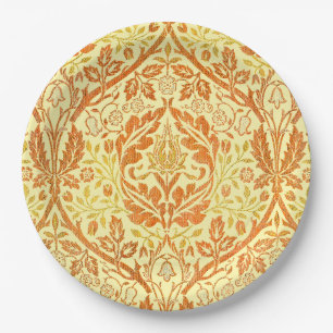 Golden Bough William Morris Vintage Art Nouveau Paper Plate