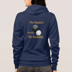 Golden Bowled Beautiful Lawn Bowls Design, Hoodie