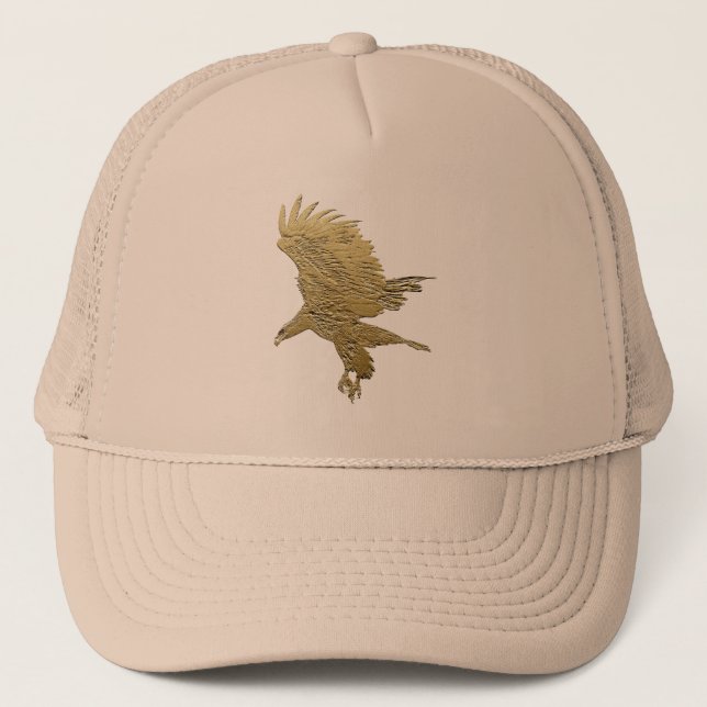 "Golden Boy" Eagle gifts Trucker Hat (Front)