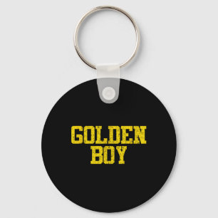 Golden Boy Good Luck Charm Bysketbyll Fortune Key Ring