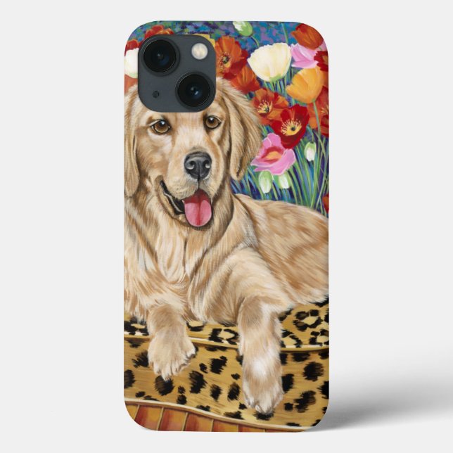 Golden Boy Retriever Case-Mate iPhone Case (Back)
