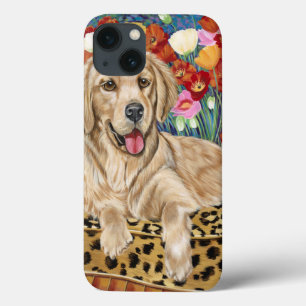 Golden Boy Retriever iPhone 13 Case