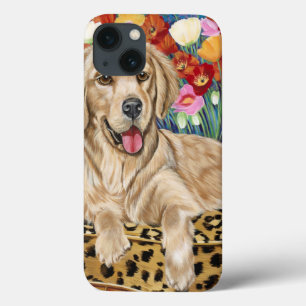Golden Boy Retriever iPhone 13 Case