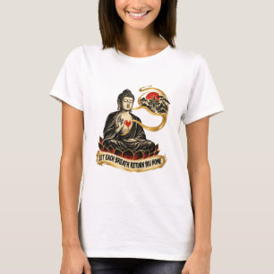 Golden Breath Returns Home Zen Women’s T-Shirt