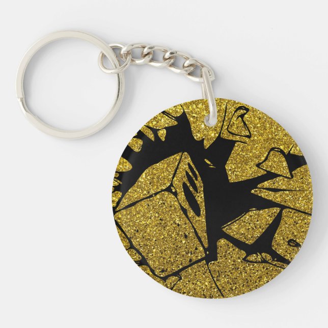 Golden Brick Keychain (Front)