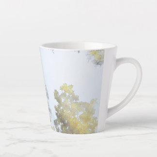 Golden Broadleaf Glow Latte Mug