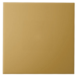 Golden-Bronze Solid Color Tile