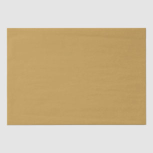 Golden-Bronze Solid Colour Tissue Paper