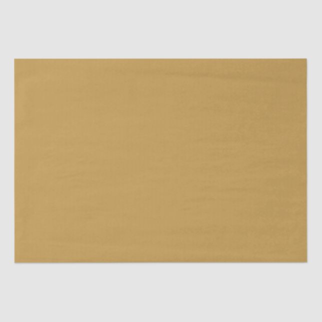 Golden-Bronze Solid Colour Tissue Paper (Front)