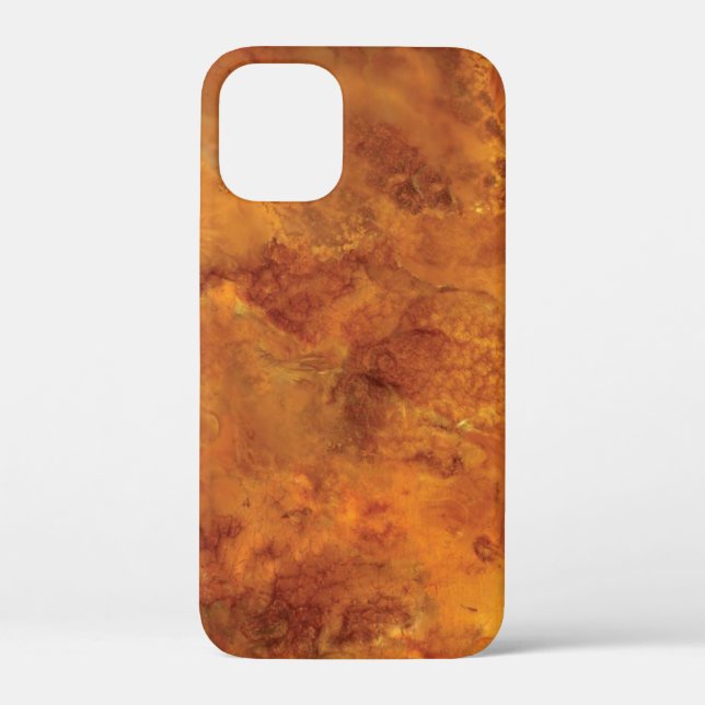 Golden brown marble Case-Mate iPhone case (Back)