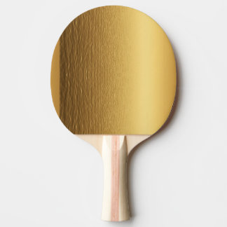 Golden Brown Ping Pong Paddle