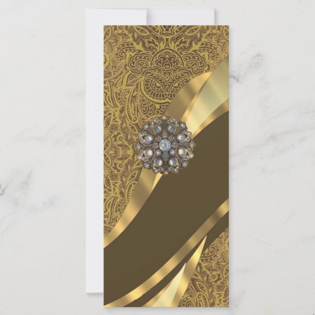 Golden brown swirl pattern (Front)