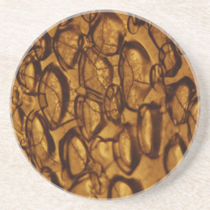 Golden Bubbles Coaster