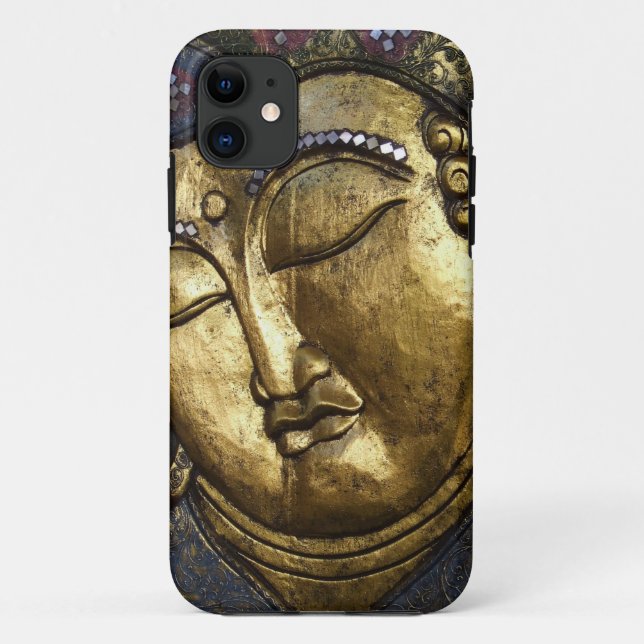 Golden Buddha Blessing Inspirational Love Case-Mate iPhone Case (Back)