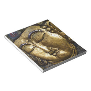 Golden Buddha Blessing Inspirational Love Notepad