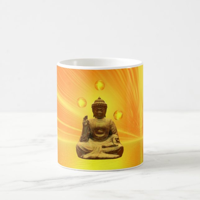 Golden Buddha Coffee Mug (Center)