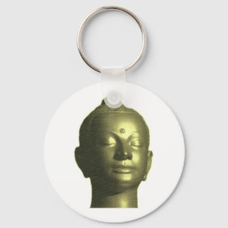 Golden buddha key chain