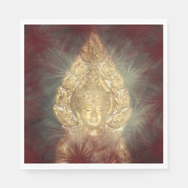 golden buddha napkins (Front)