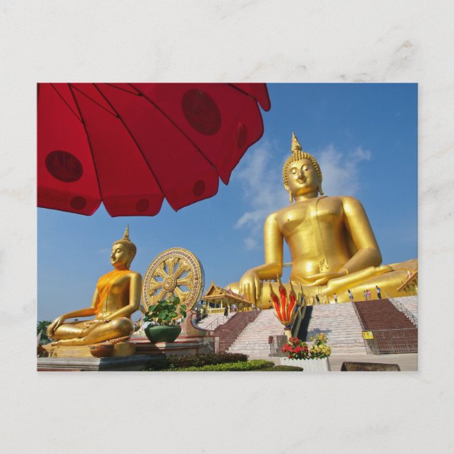 golden buddha postcard (Front)