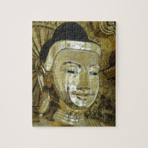 Golden Buddha Statue Inspirational Love Jigsaw Puzzle