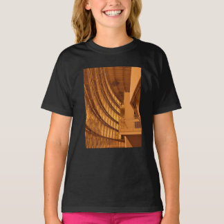Golden Building Interior Photograph T-Shirt