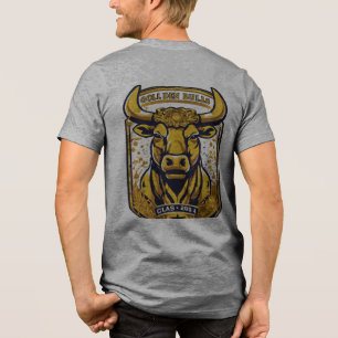 Golden Bulls Class of 2004 – Charging Bull Reunion Tri-Blend Shirt