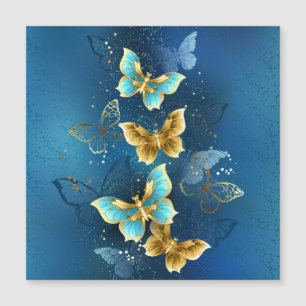 Golden butterflies