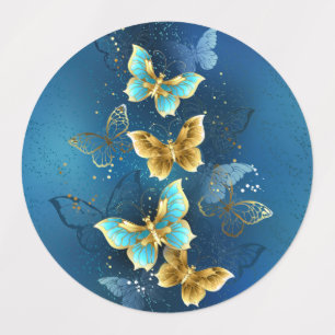 Golden butterflies