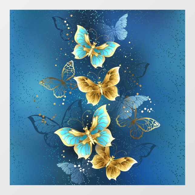 Golden butterflies (Sheet)