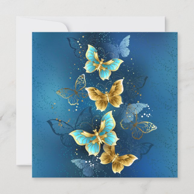 Golden butterflies (Front)