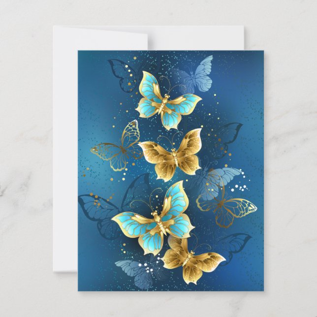 Golden butterflies (Front)