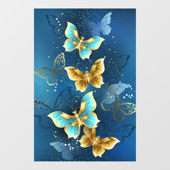 Golden butterflies (Sheet)