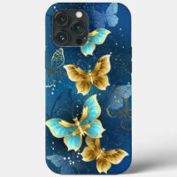 Golden butterflies