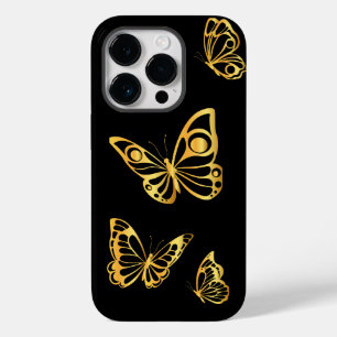 Golden Butterflies Case-Mate iPhone 14 Pro Case
