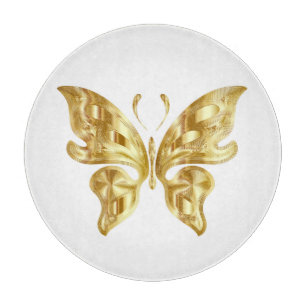 GOLDEN BUTTERFLY CUTTING BOARD