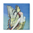 Golden Butterfly Fairy Magnet