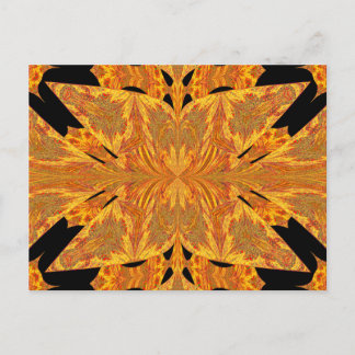 Golden Butterfly Of Night  Postcard