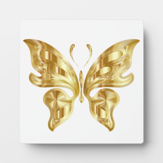 GOLDEN BUTTERFLY PLAQUE (Front)